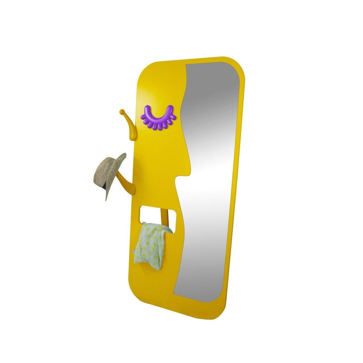 Face to Face L Sarı Ayna ve Askılık
