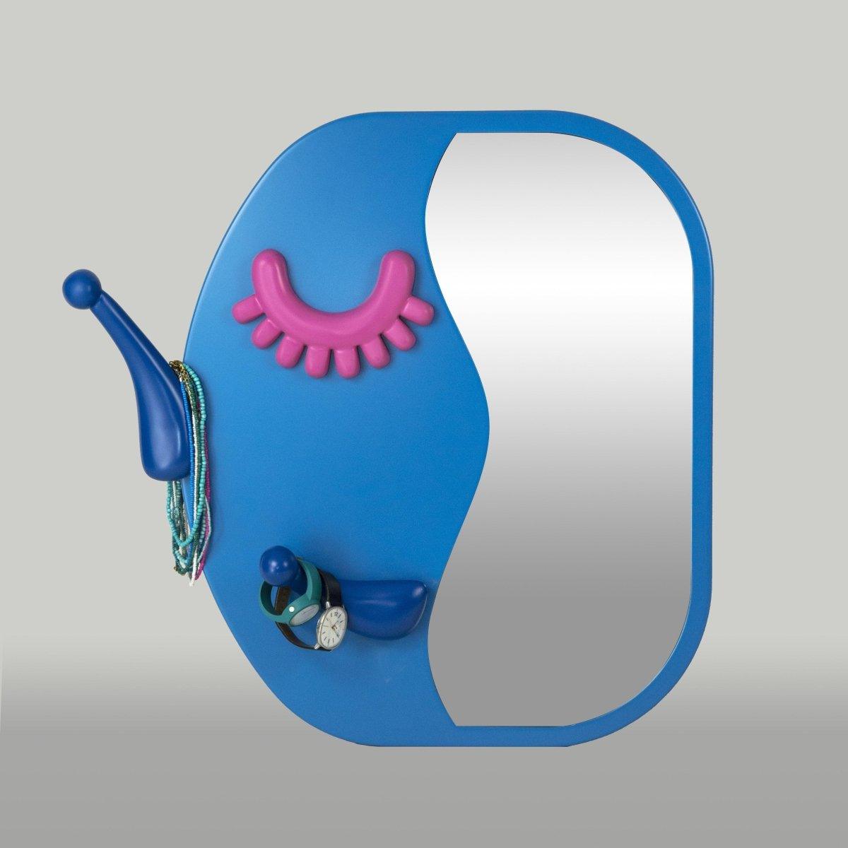 Face to Face S Mavi Ayna ve Askılık