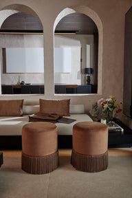 Fringy Puf-Puf-BEE INTERIORS-NowShopFun