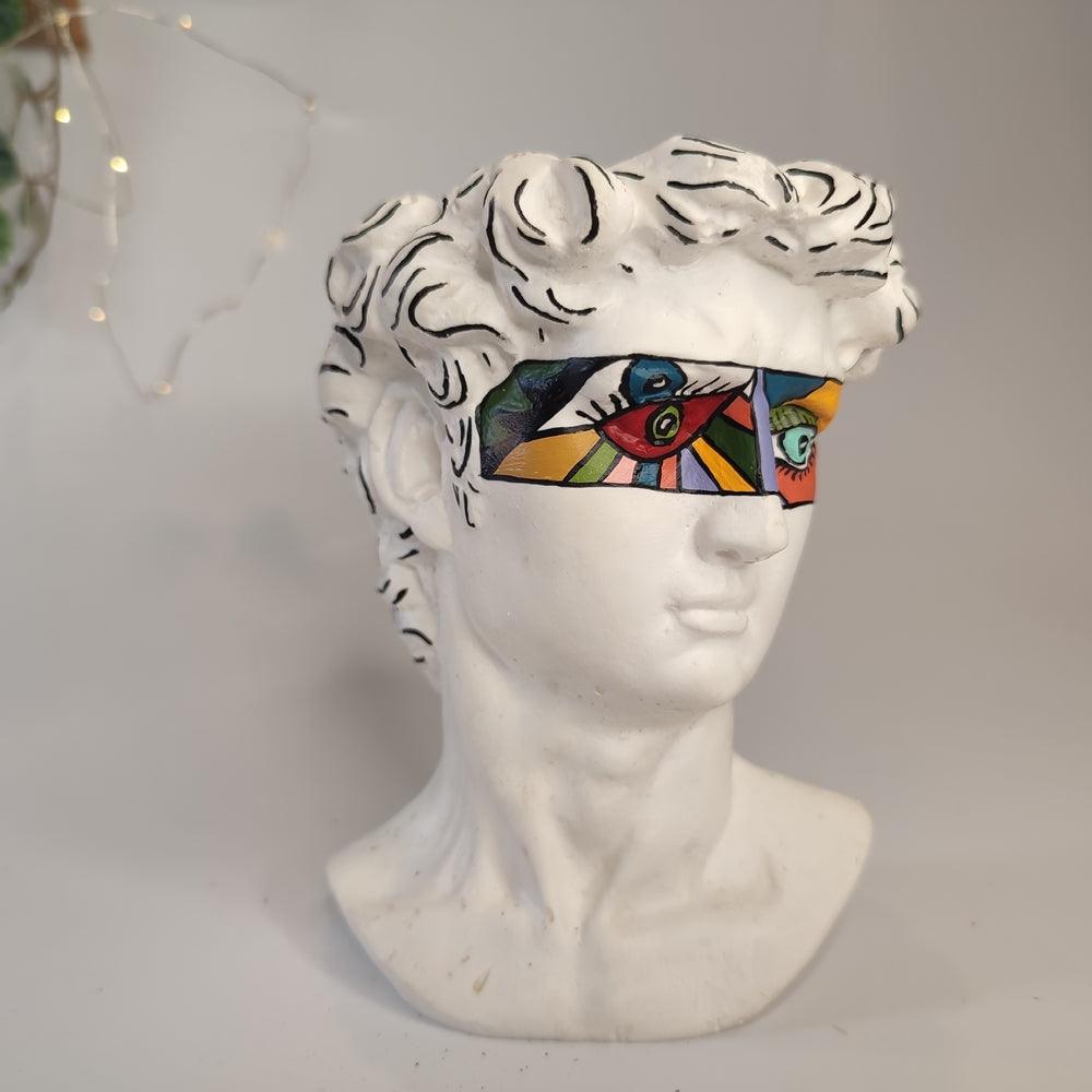 Kübik David Saksı-1