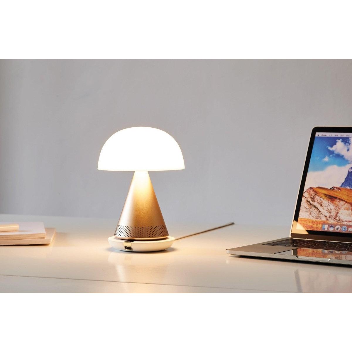 Lexon Mina Led Lamba ve Bluetooth Hoparlör