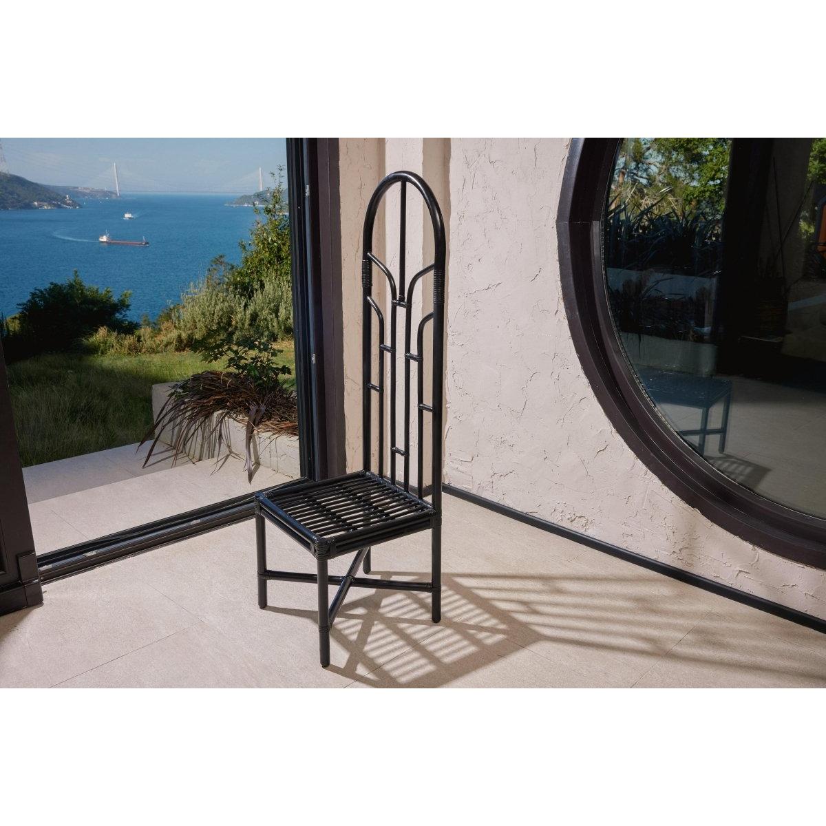 Longback Rattan Sandalye