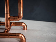 Los Bronces Bakır Tuvalet Kağıtlığı-Tuvalet Kağıtlığı-CC Copper Design-Doğal-NowShopFun