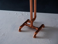 Los Bronces Bakır Tuvalet Kağıtlığı-Tuvalet Kağıtlığı-CC Copper Design-Doğal-NowShopFun
