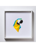 Macaw Portrait Tablo