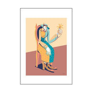 Mademoiselle - Matmazel Fine Art Baskı Poster-Poster-ODA.products-30x40 Cm-Çerçevesiz-NowShopFun