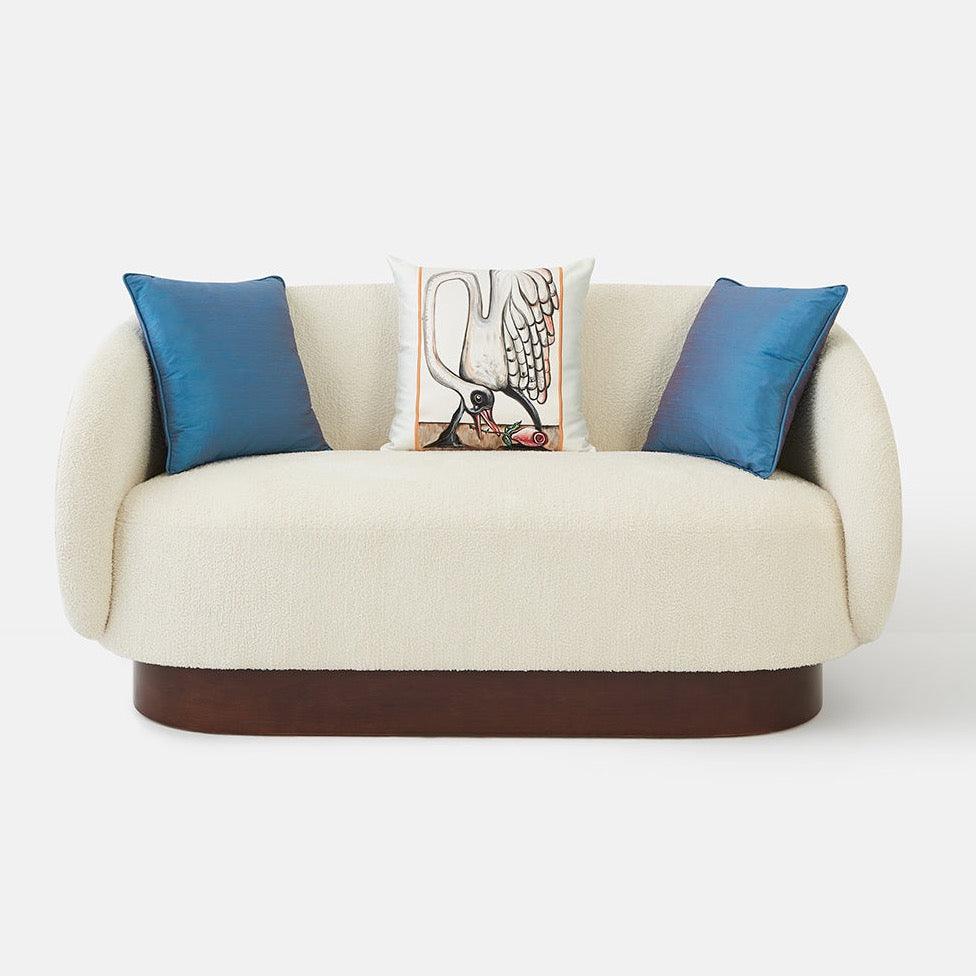 Mavi İpek Şantuk Kırlent