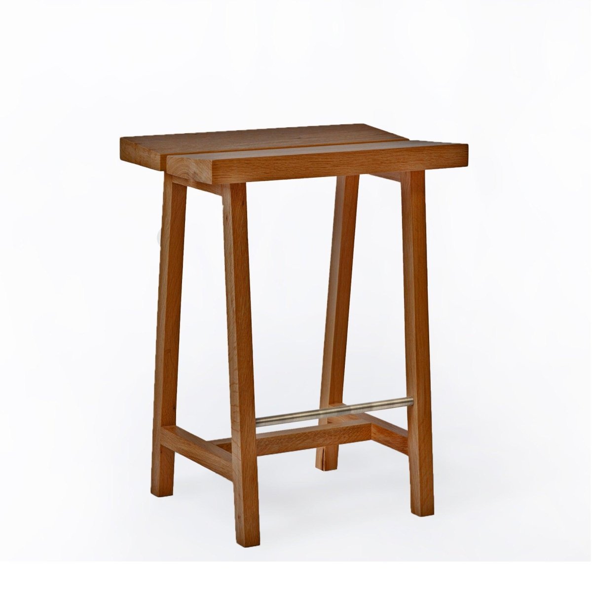 Pi Bar Taburesi Orta Boy Masif Meşe