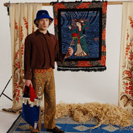 Prenses El Dokuması Anadolu Yünü Halı-Kilim & Halı-Caché Istanbul-90x120-NowShopFun