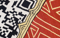 QR Cicim Tekniğiyle El Dokuması Kilim-Kilim & Halı-Caché Istanbul-NowShopFun