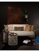 Sofa Corduroy Masif Ahşap Kanepe