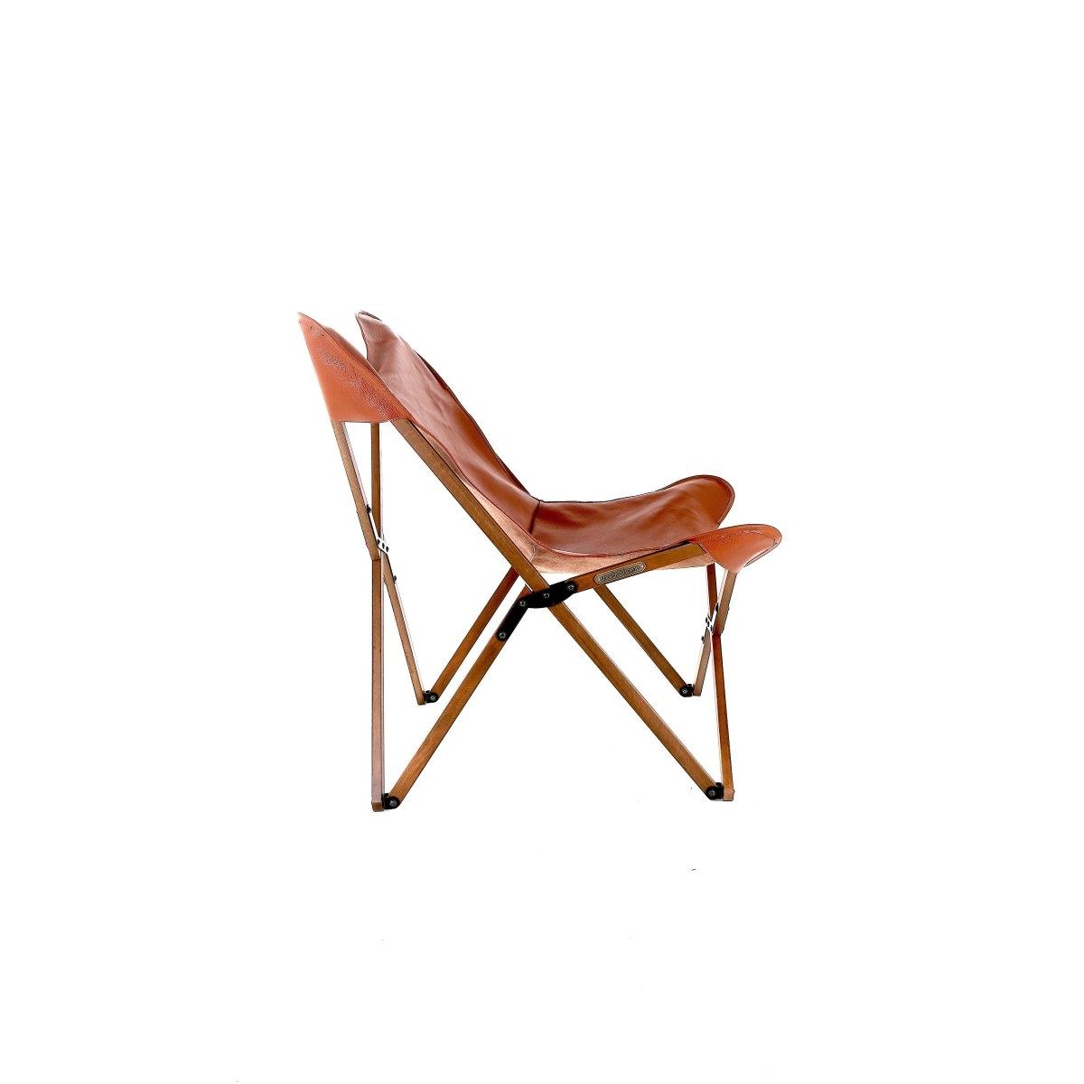 Tan Colour Tripolina Katlanır Sandalye