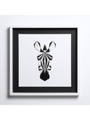 Zebra Portraıt Tablo