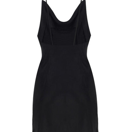 Agaze - Black Rutile Quartz Mini Elbise - Elbise