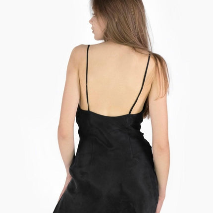 Agaze - Black Rutile Quartz Mini Elbise - Elbise