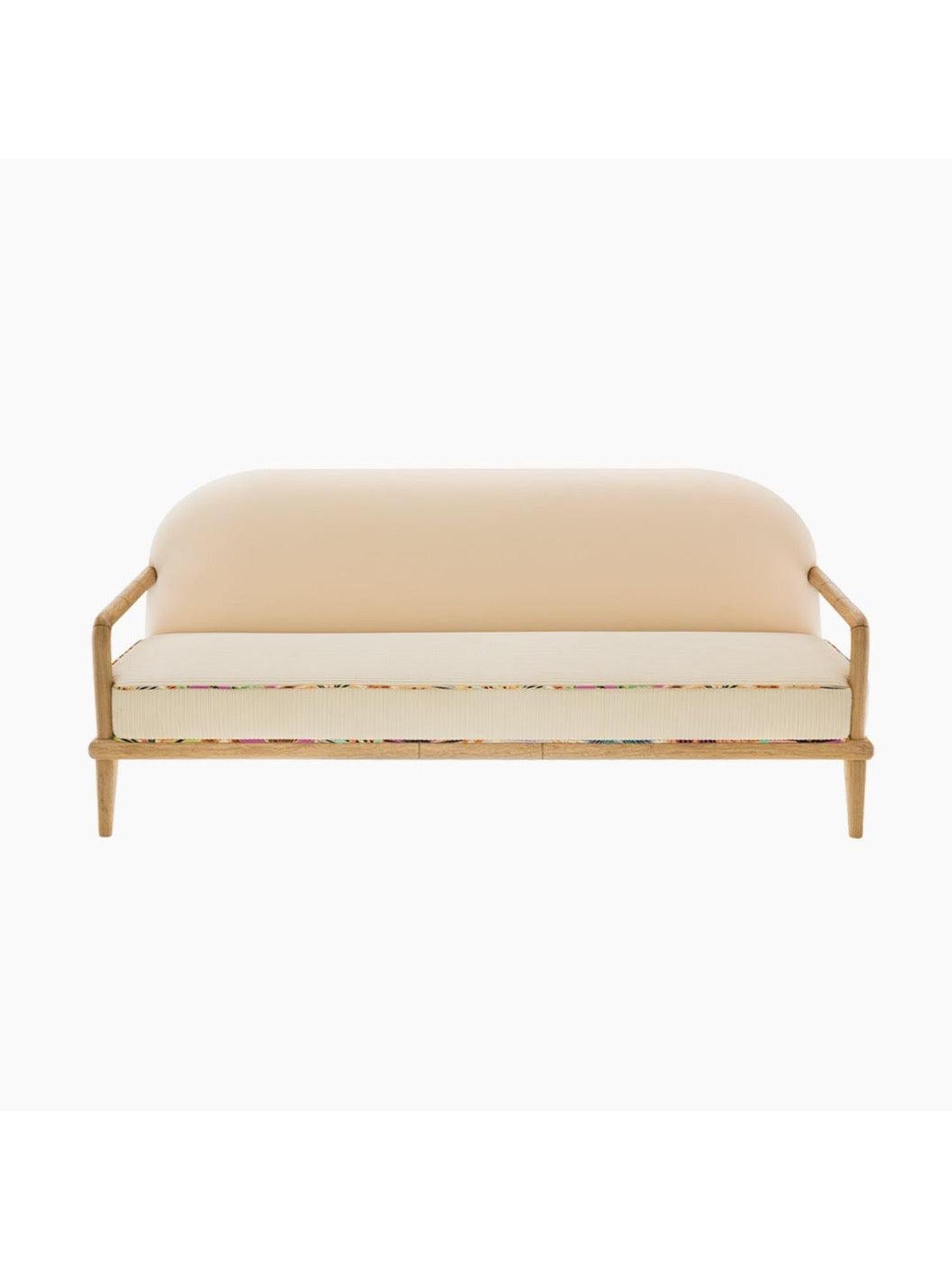 Sofa Corduroy Masif Ahşap Kanepe