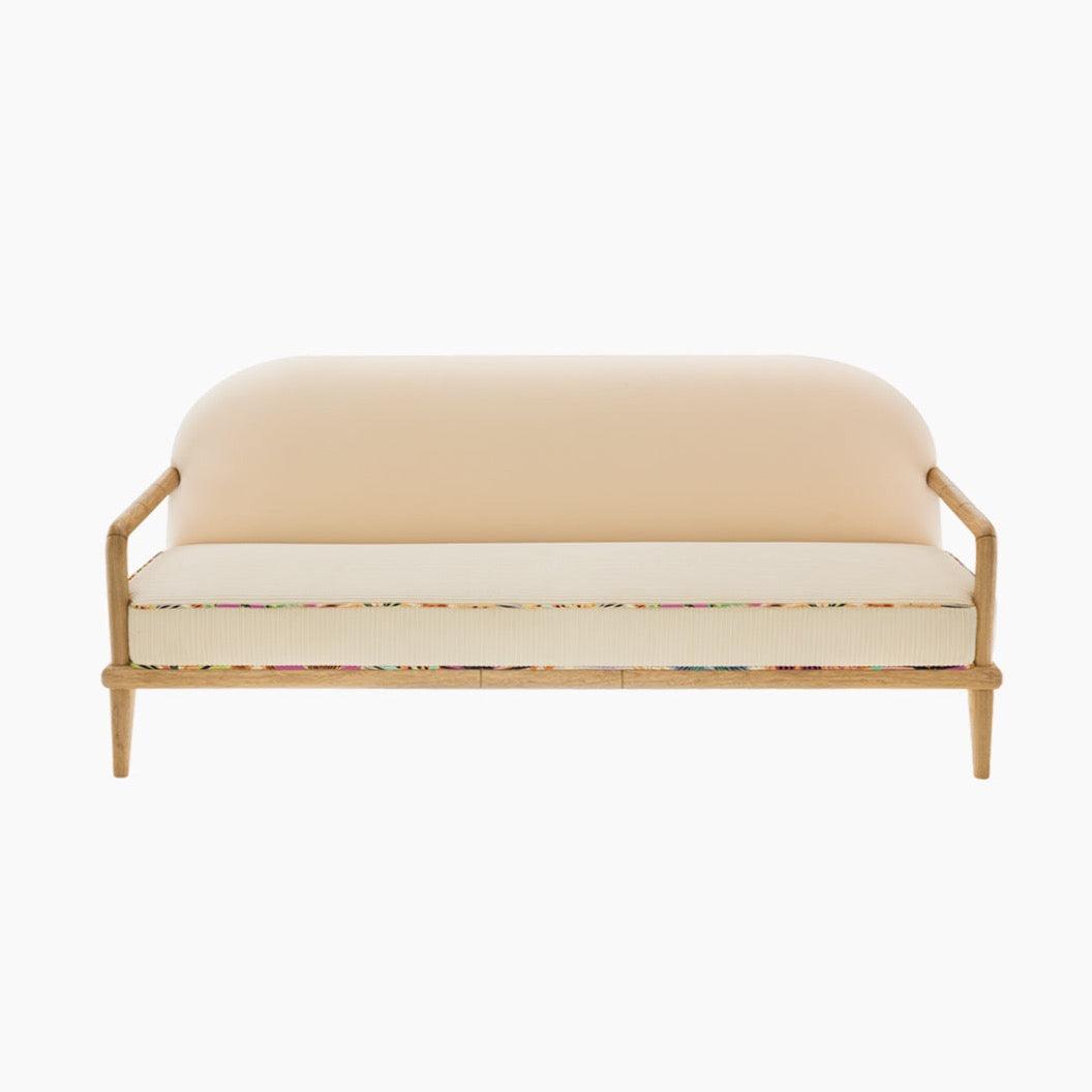 Sofa Corduroy Masif Ahşap Kanepe