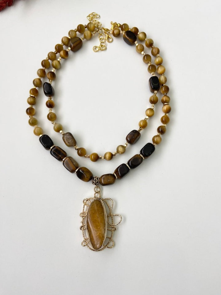 AtelierOre - Artemis Tiger Eye's Kolye - Kolye