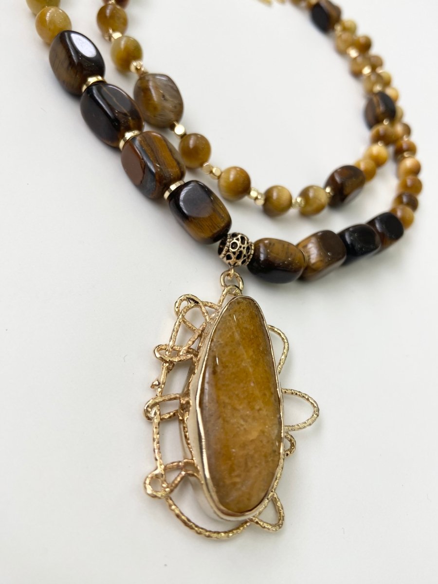 AtelierOre - Artemis Tiger Eye's Kolye - Kolye