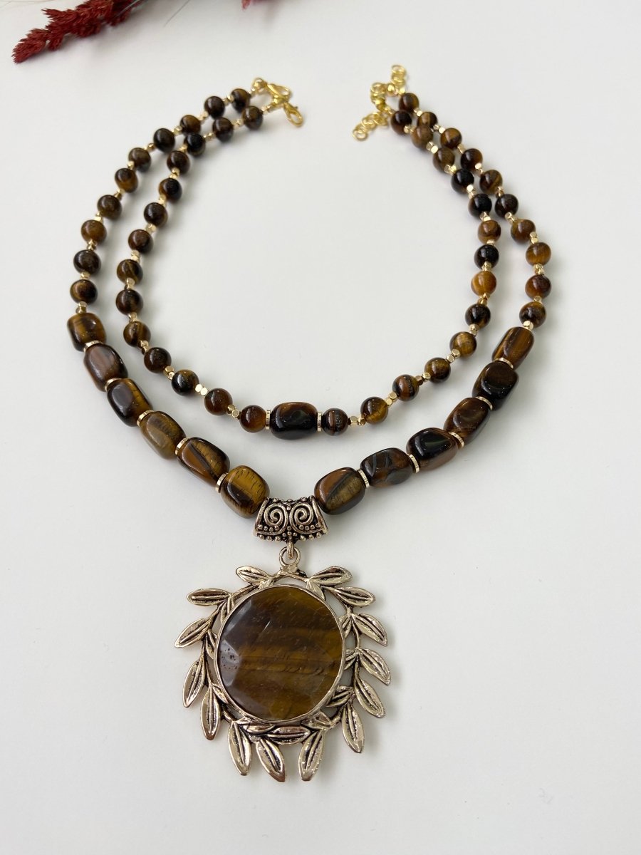 AtelierOre - Diana Tiger Eye’s Kolye - Kolye