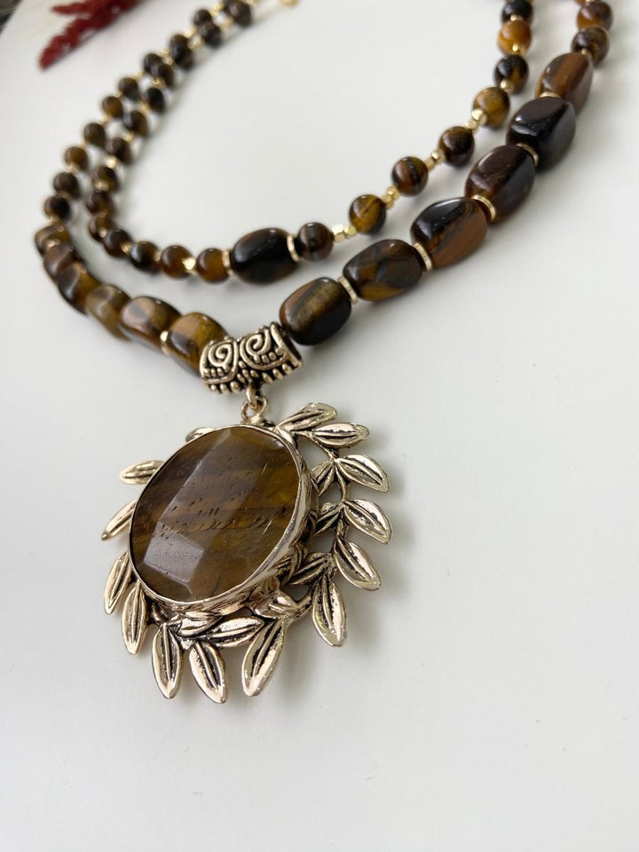 AtelierOre - Diana Tiger Eye’s Kolye - Kolye