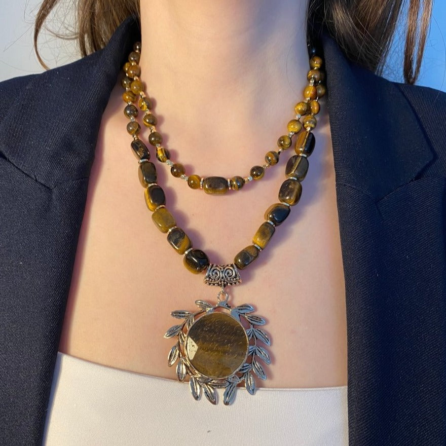 AtelierOre - Diana Tiger Eye’s Kolye - Kolye