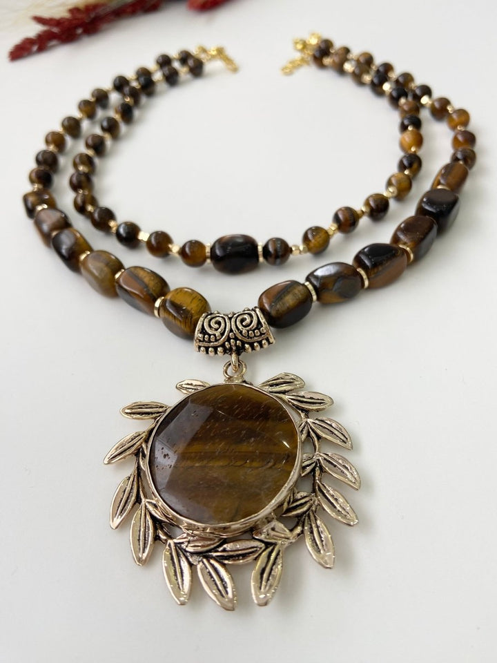 AtelierOre - Diana Tiger Eye’s Kolye - Kolye