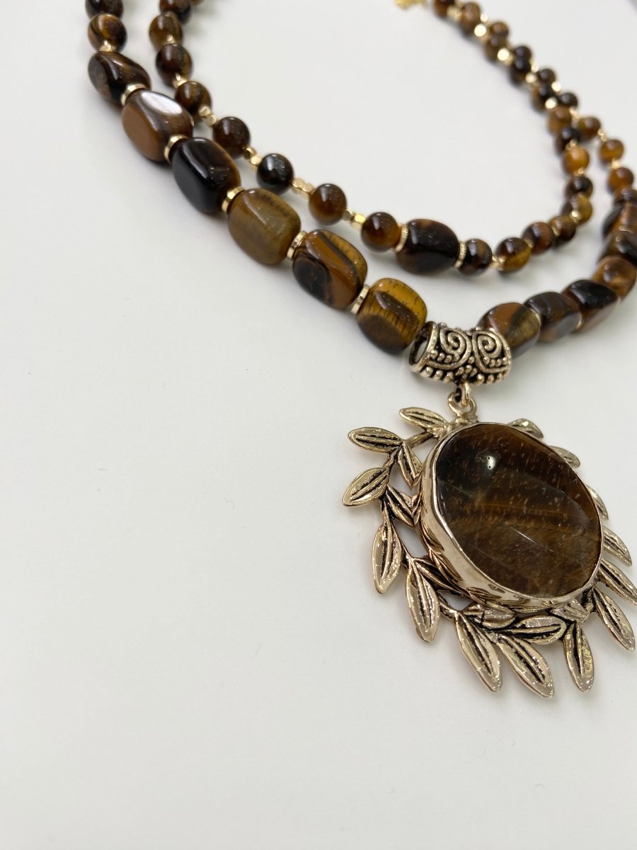 AtelierOre - Diana Tiger Eye’s Kolye - Kolye