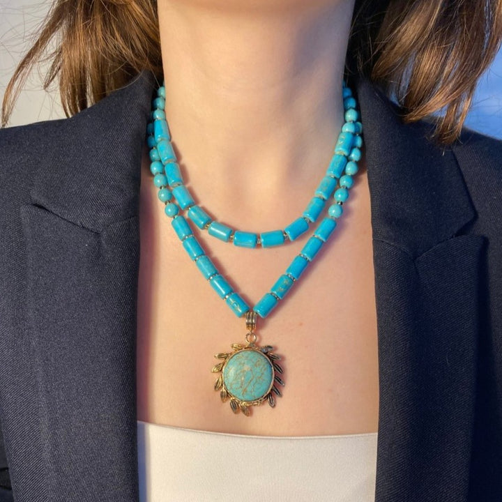 AtelierOre - Juturna Turquoise Kolye - Kolye