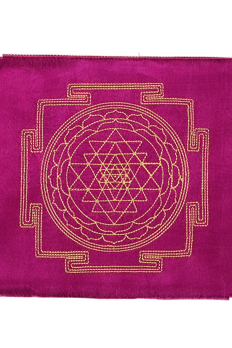 Ayanas - Sri Yantra Clutch Çanta - Amethyst - Clutch