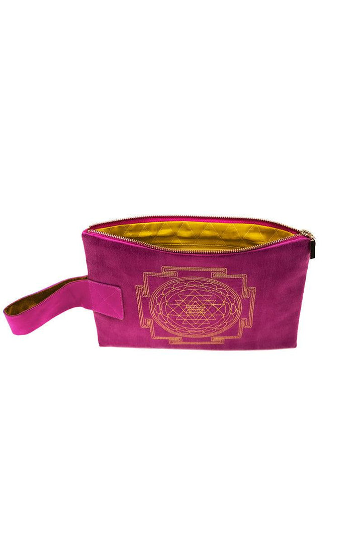 Ayanas - Sri Yantra Clutch Çanta - Amethyst - Clutch