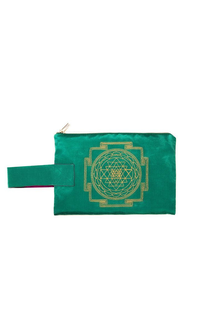 Ayanas - Sri Yantra Clutch Çanta - Jade - Clutch