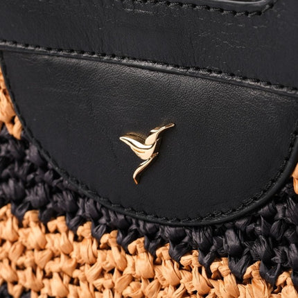 Ayya Design - Hummingbird Stripe Bag Black - Omuz Çantası