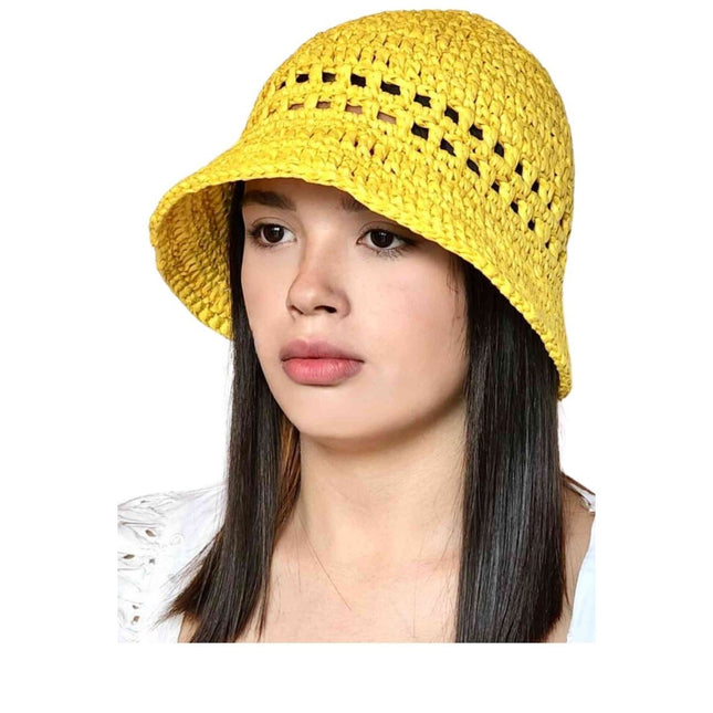 Ayya Design - Raffia Bucket Hat - Şapka