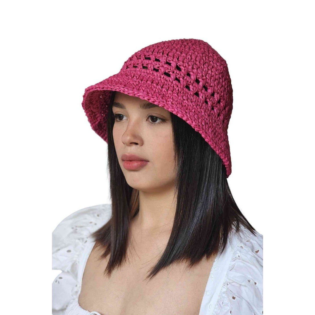 Ayya Design - Raffia Bucket Hat - Şapka