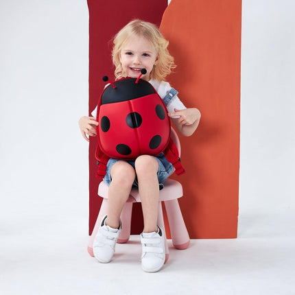 Bebek ve Herşey - Supercute Ladybug Sırt Çantası/ Kırmızı - Sırt Çantası