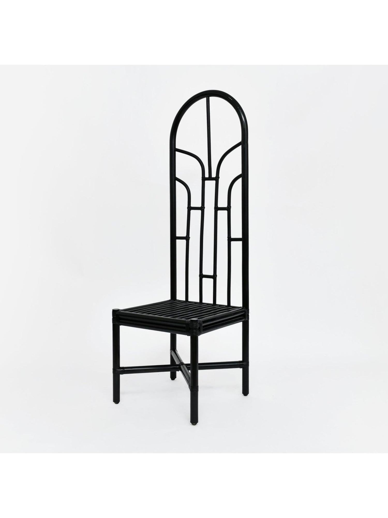 Longback Rattan Sandalye
