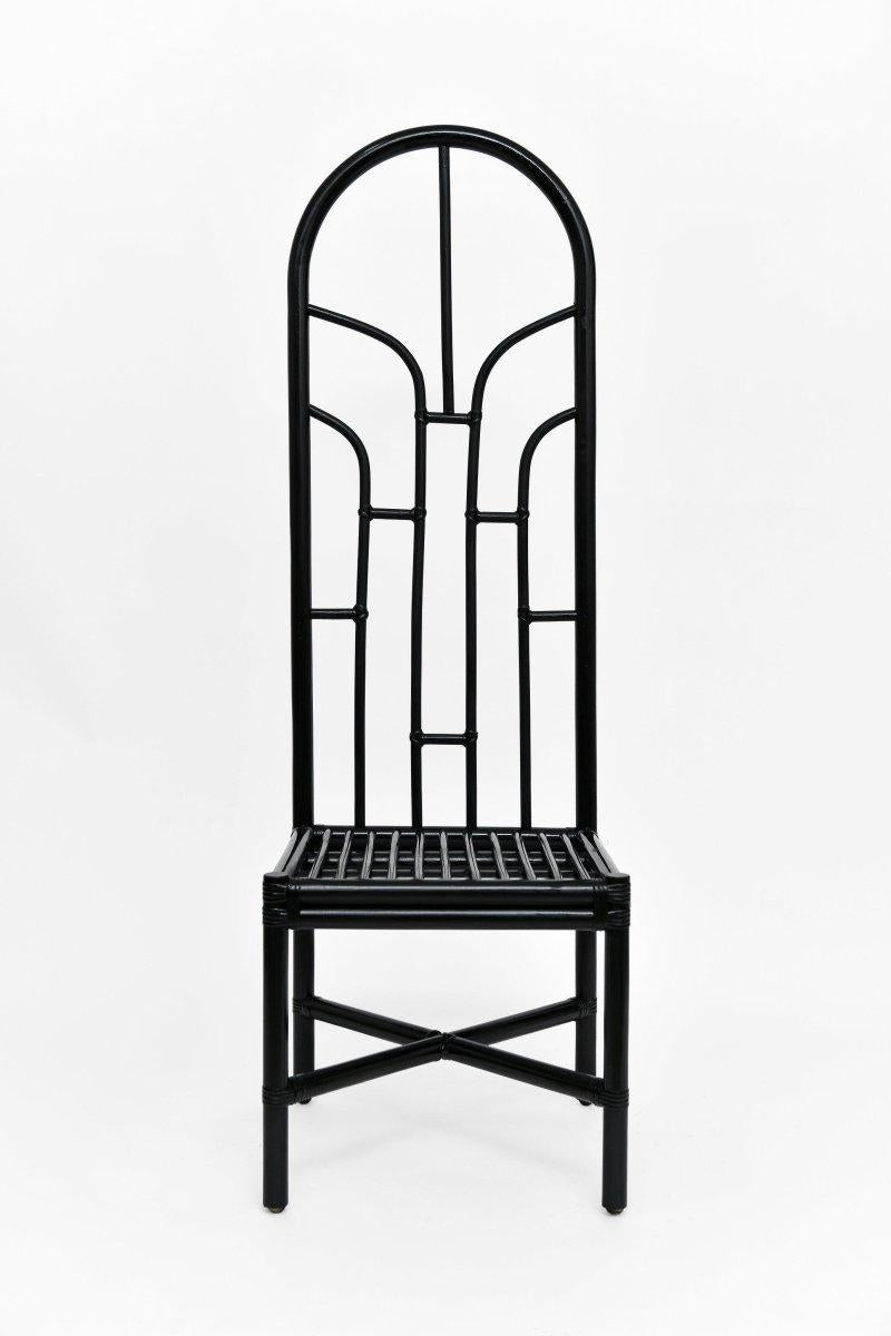 Longback Rattan Sandalye