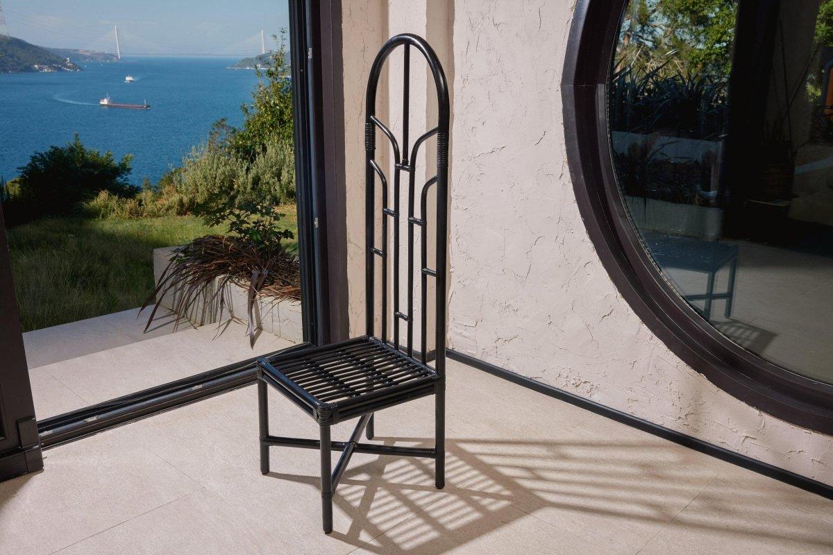 Longback Rattan Sandalye