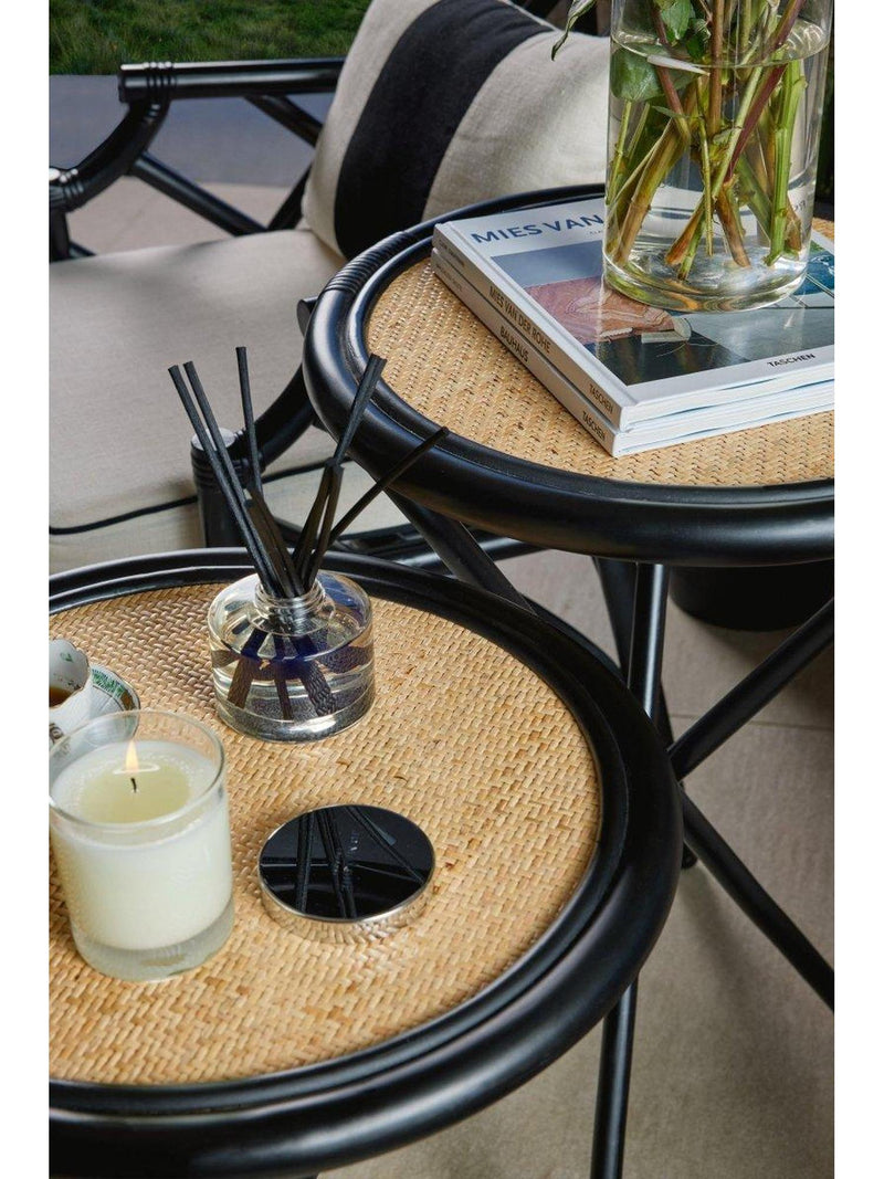 Circle Rattan Sehpa