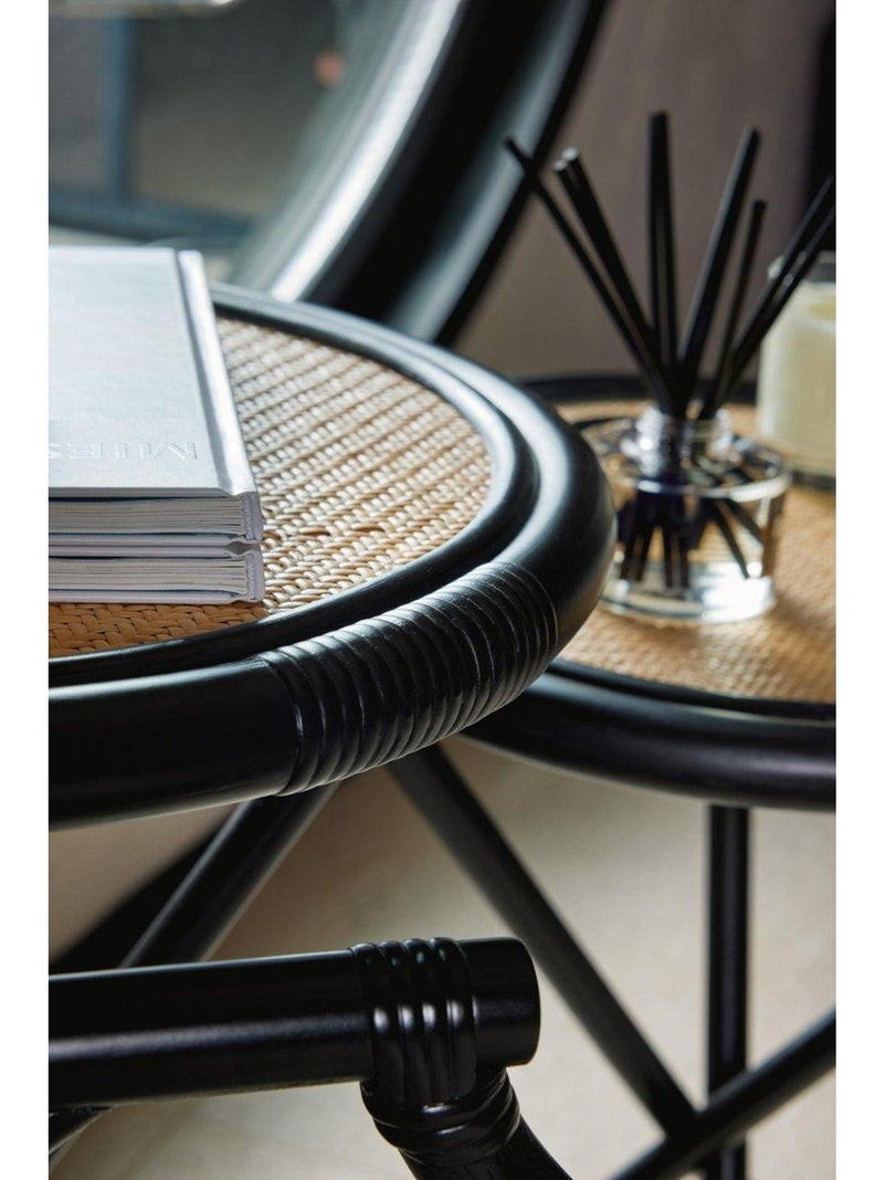 Circle Rattan Sehpa