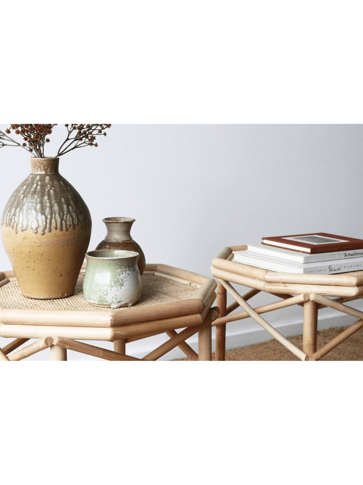 Classy Rattan Sehpa