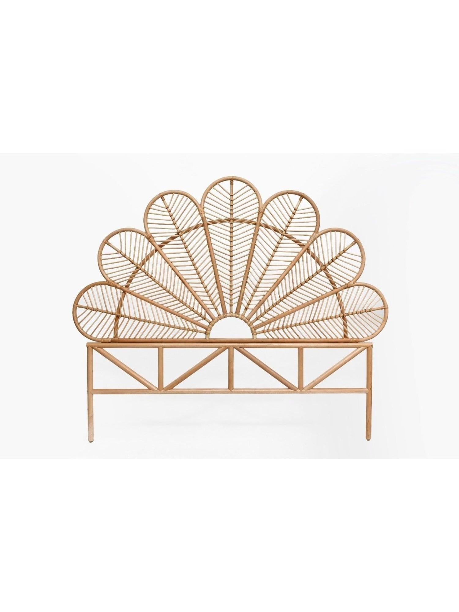 Daisy Rattan Yatak Başı