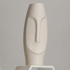 Beige & Stone - Nordic Face Vazo (Beyaz) - Vazo