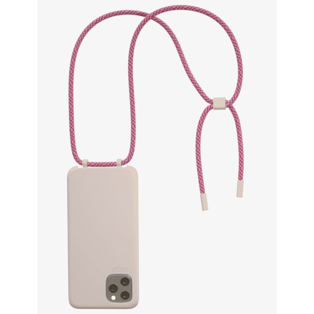 Bonibi Case - iPhone Askılı Telefon Kılıfı PinkDust/PassionFruit/PinkDust - Telefon Kılıfı