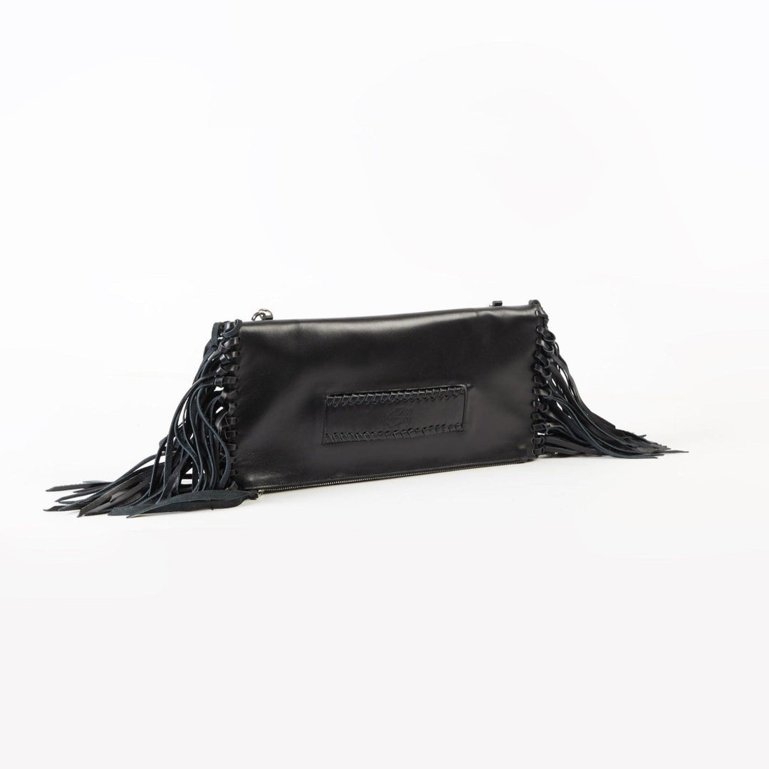 BooBag - BooFringed Black - Clutch