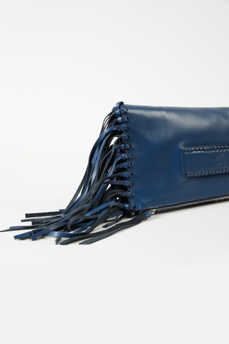 BooBag - BooFringed Navy - Clutch