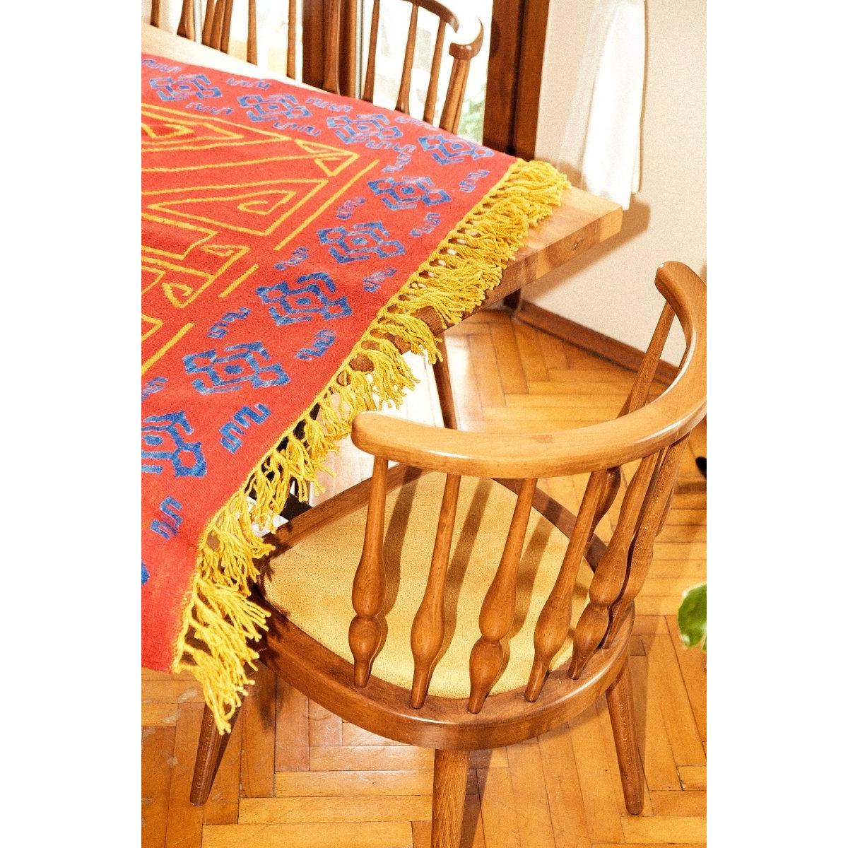 QR Anadolu Yünü El Dokuması Kilim No: 1