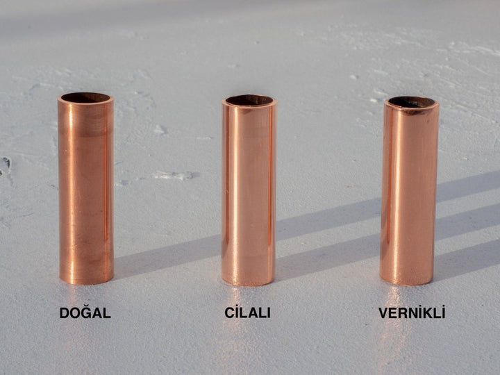 CC Copper Design - Ergani Bakır Ayaklı Plaklık - Plaklık