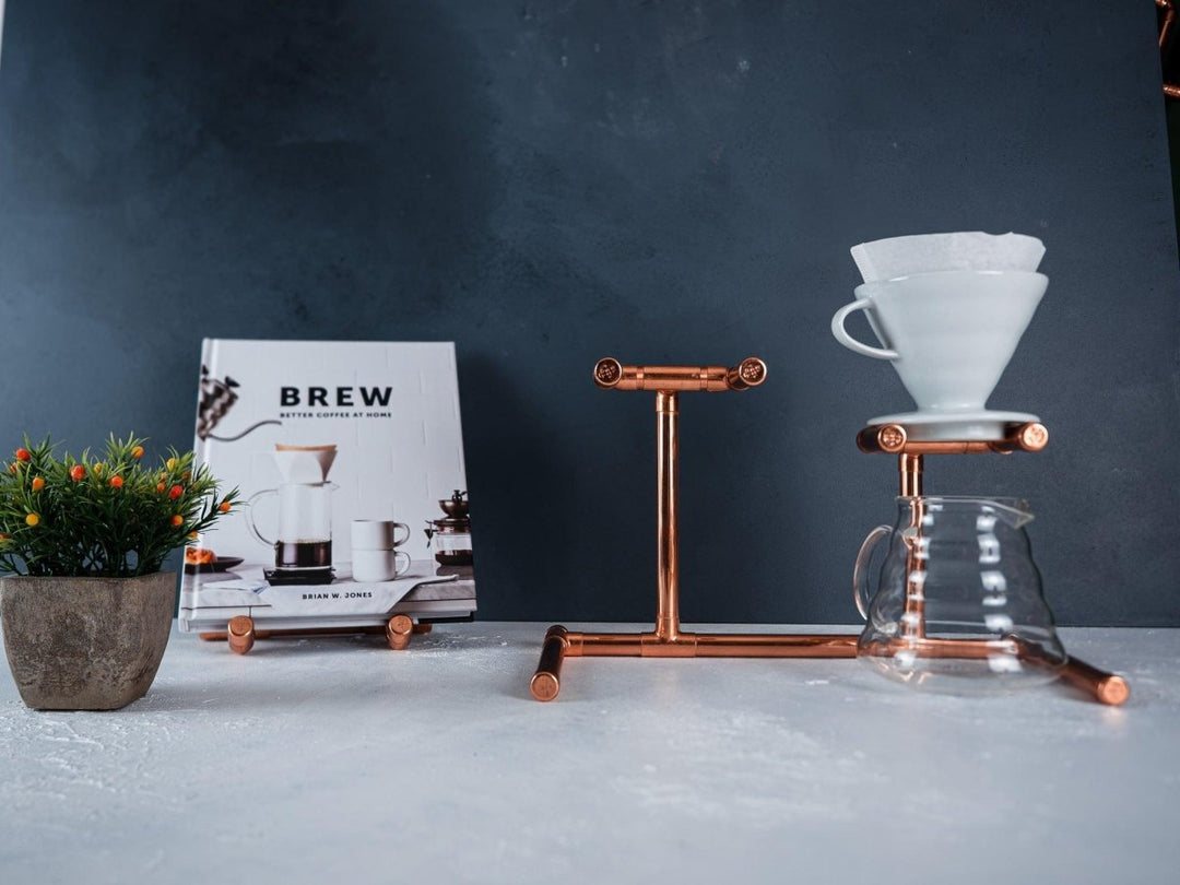 CC Copper Design - Morenci Bakır V60 Kahve Standı - Kahve Standı